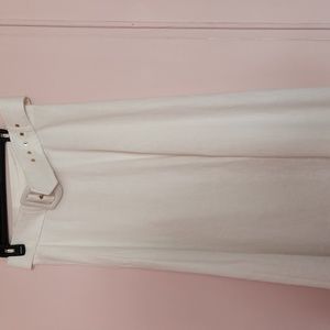 Zimmermann Ivory Maxi Skirt with Belted Waist, Zimmermann size 2